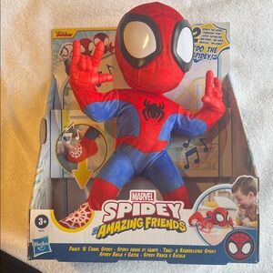 Marvel Spidey and His Amazing Friends Red & Blue Spider-Man Plush Toy